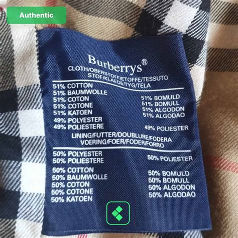 how to spot fake vintage burberry|check burberry serial number.